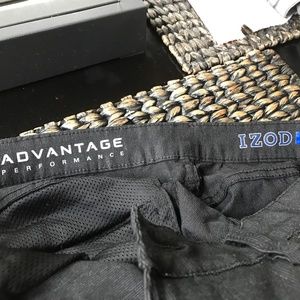 Izod Advantage Performance Pants 32/34 Excellent Condition Black ..$18